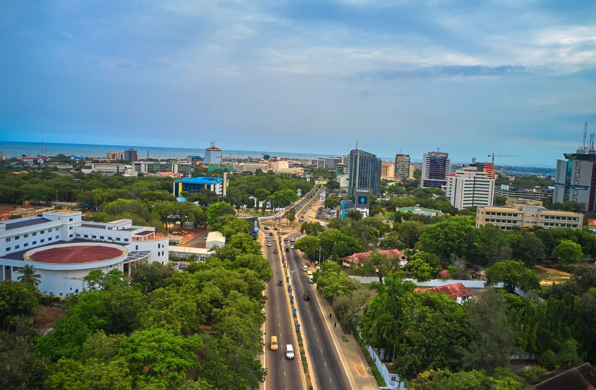 Accra cityscape